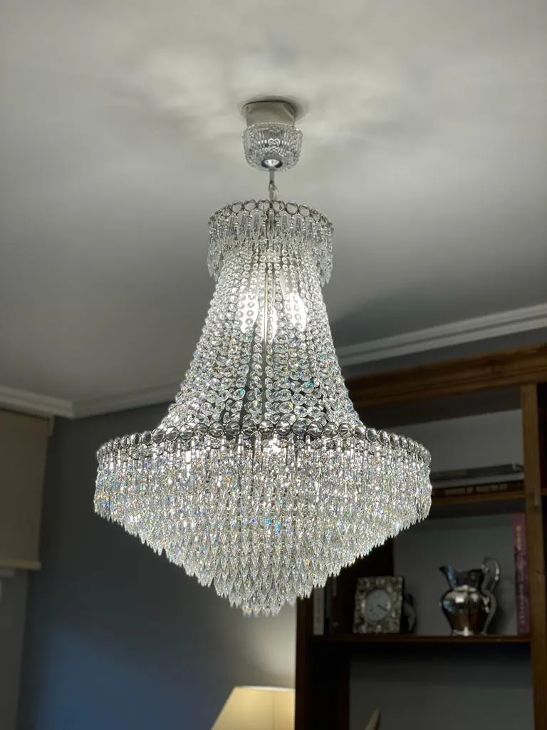 Lámpara de cristal