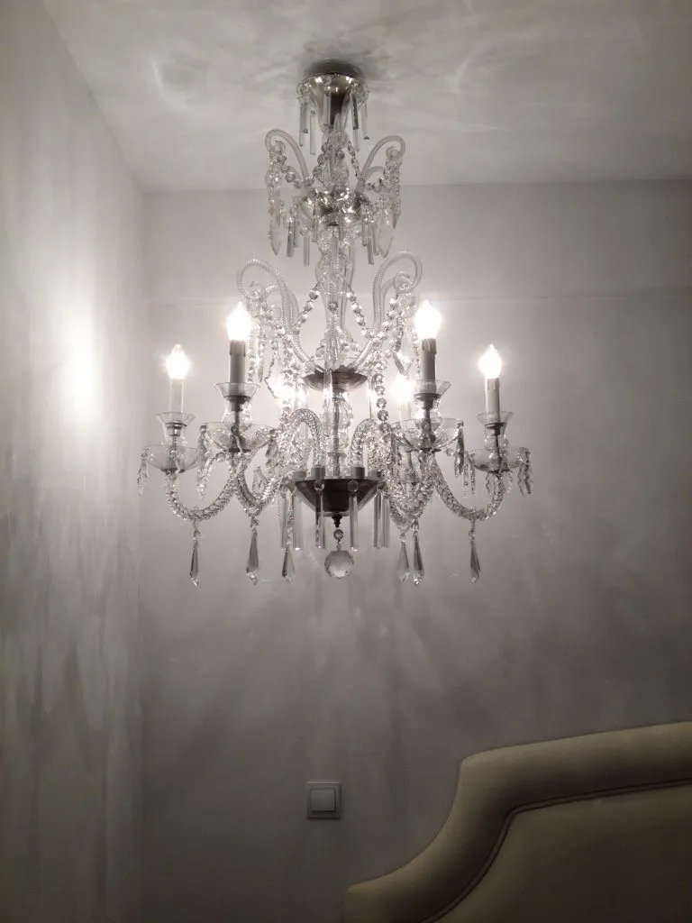 Lámpara de cristal