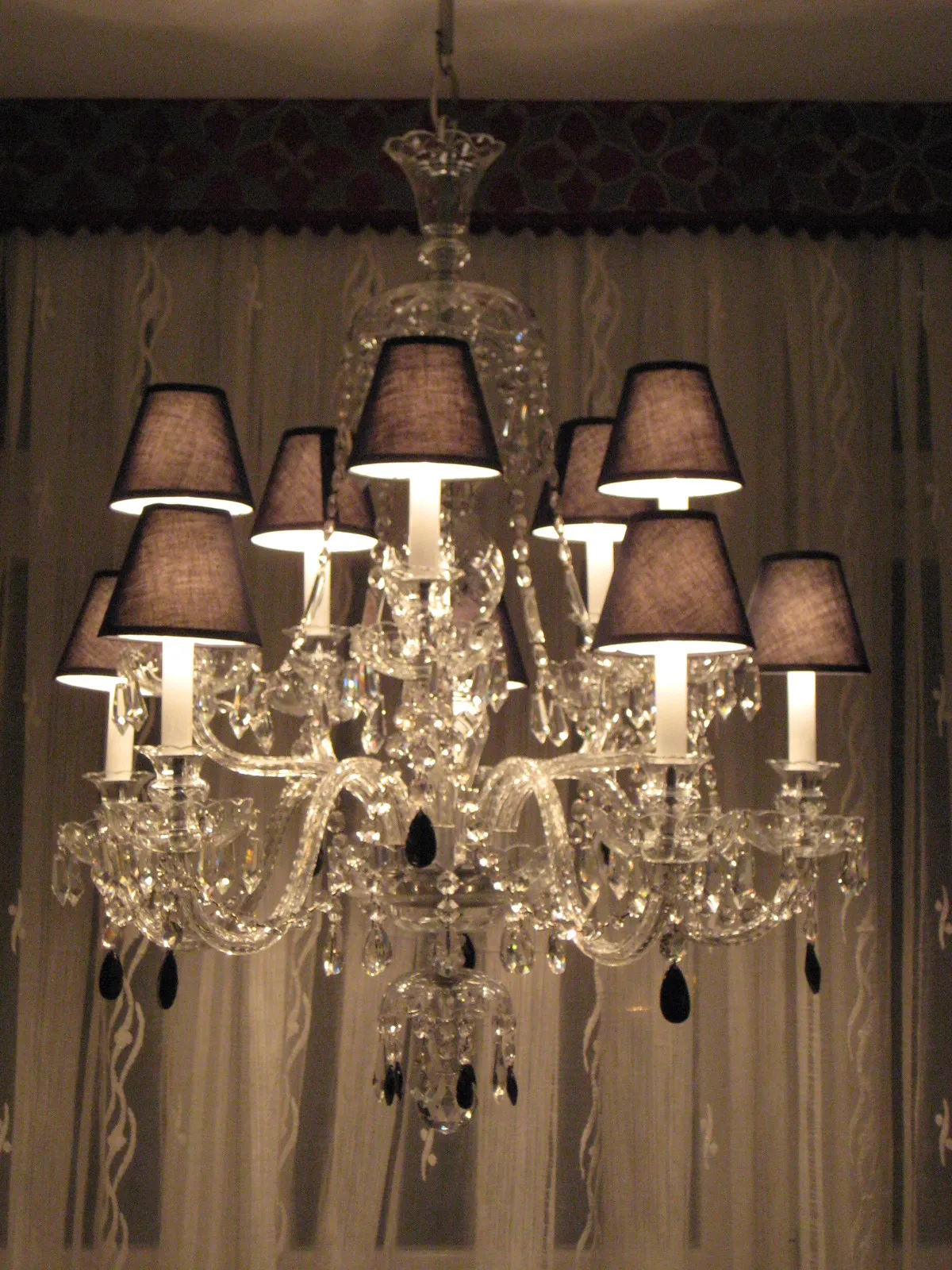 Lámpara de cristal