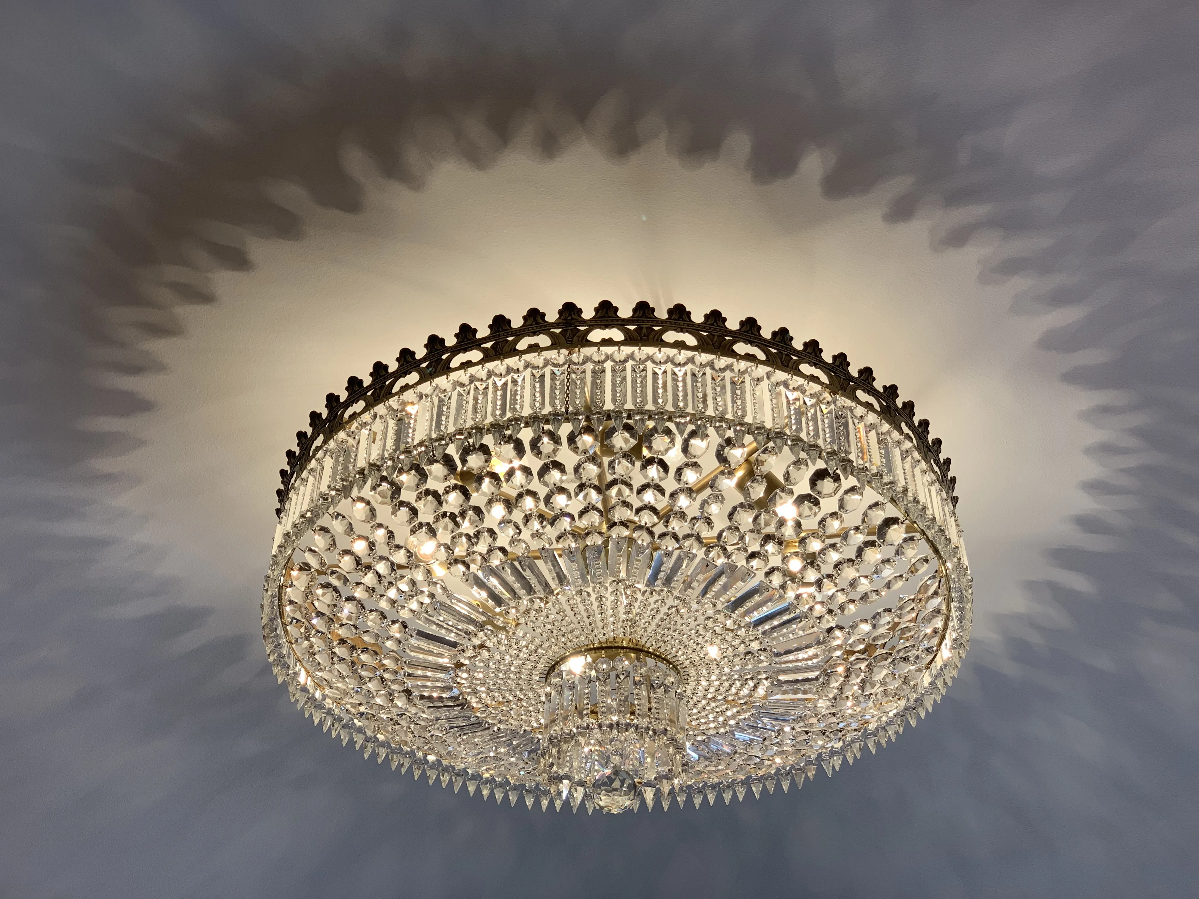 Plafón de cristal