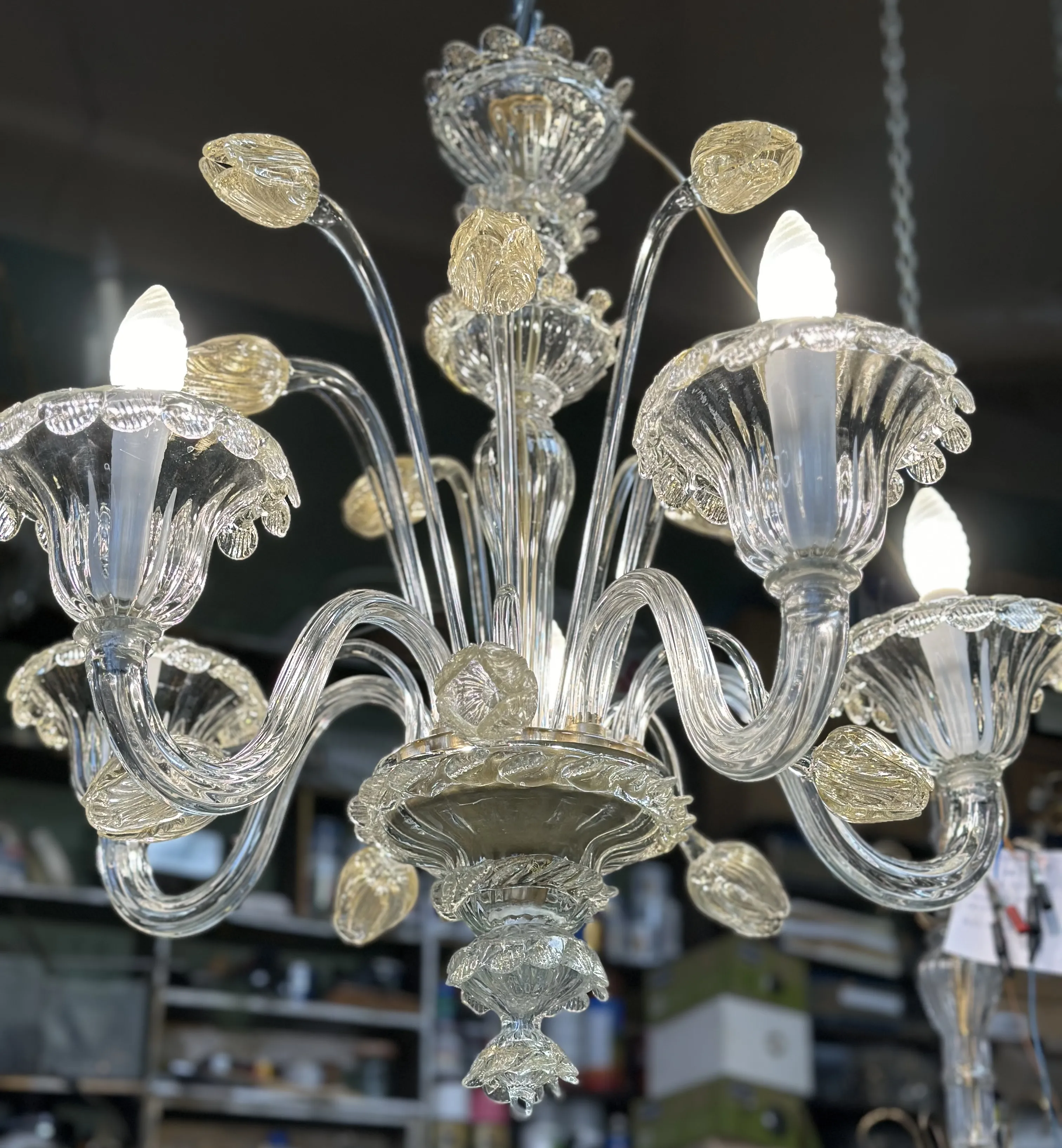 Lámpara de Murano